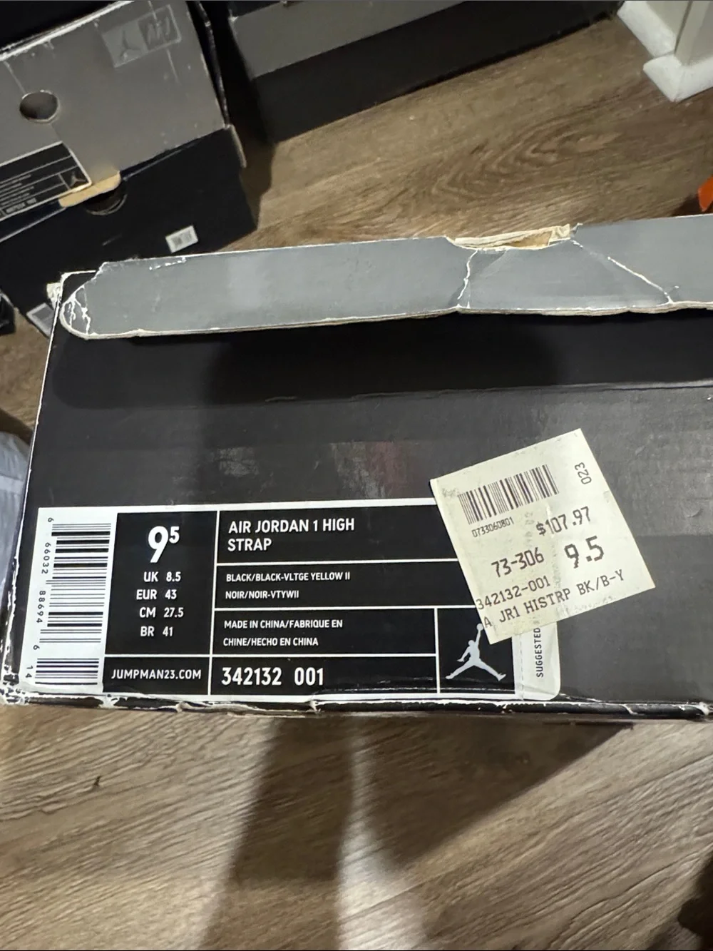 **Air Jordan 1 High Strap 